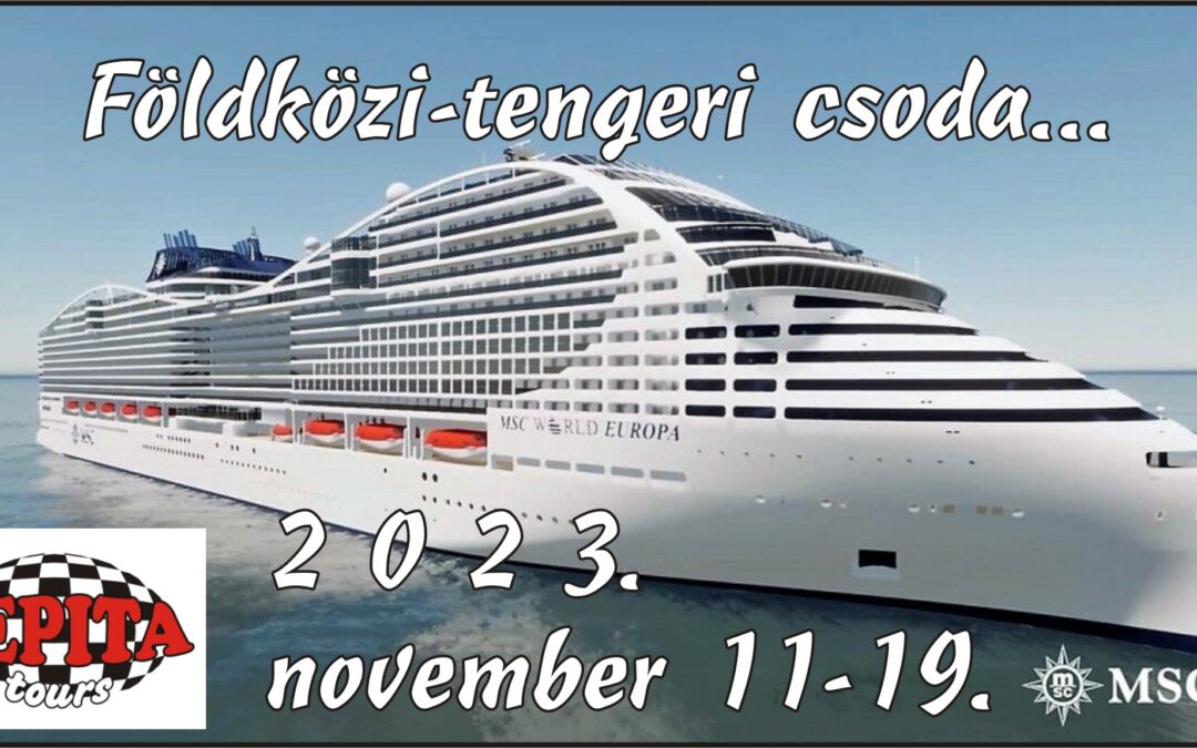 Földközi-tengeri csoda! Sajnos, megtelt!